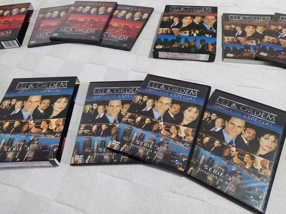 Séries em DVD Box