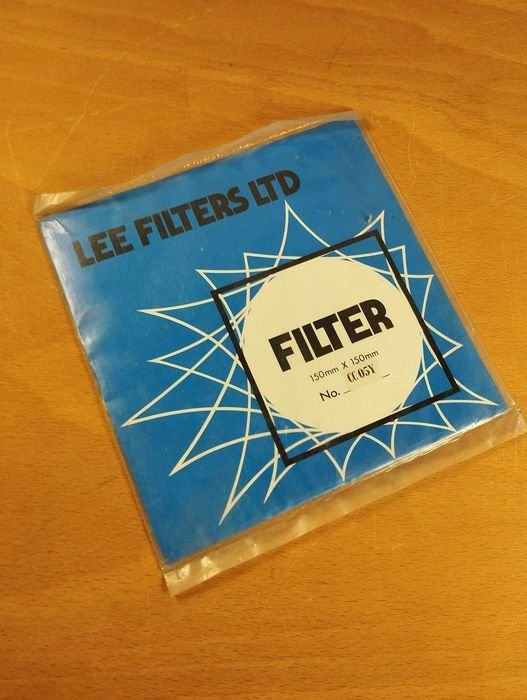 Filtro Lee Filters CC05Y 150 x 150 mm