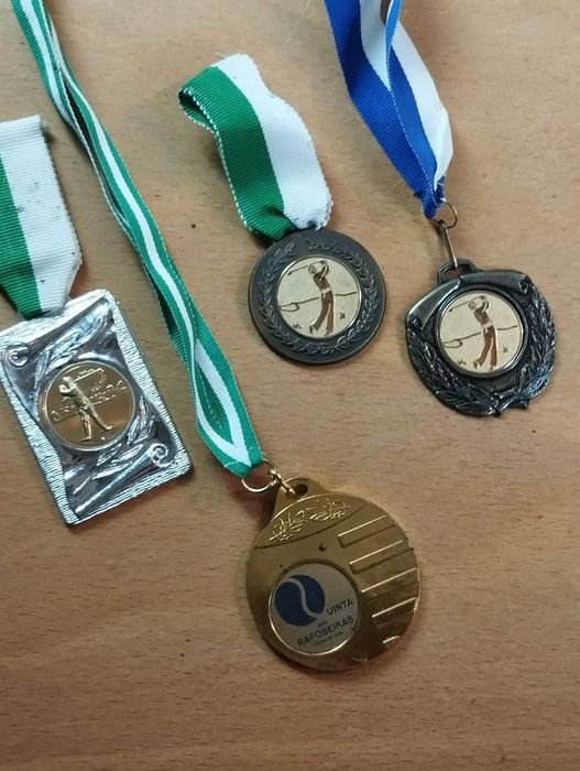 Medalhas de Golfe Vintage