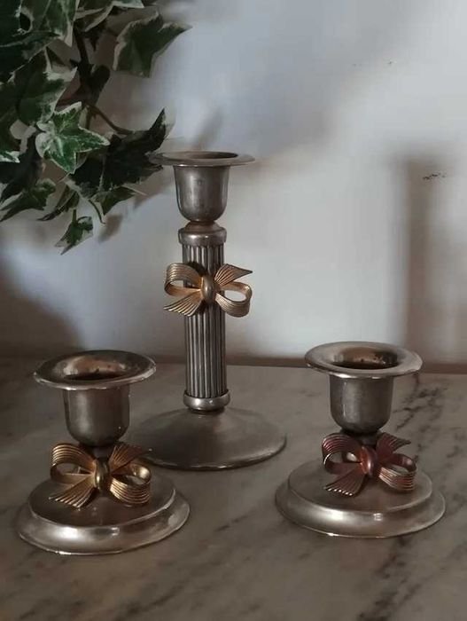 Castiçais / Porta Velas (x3)