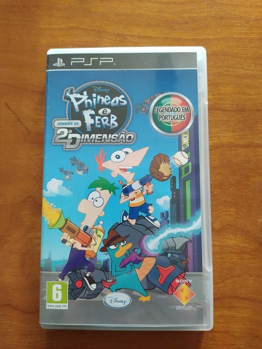 Phineas & Ferb - Jogo PSP - Legendado em Português
