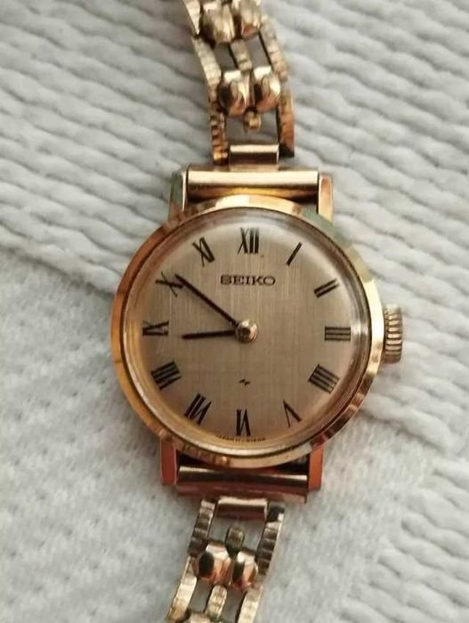 Seiko 11-0030 Ladies Watch, Gold Plated, Vintage