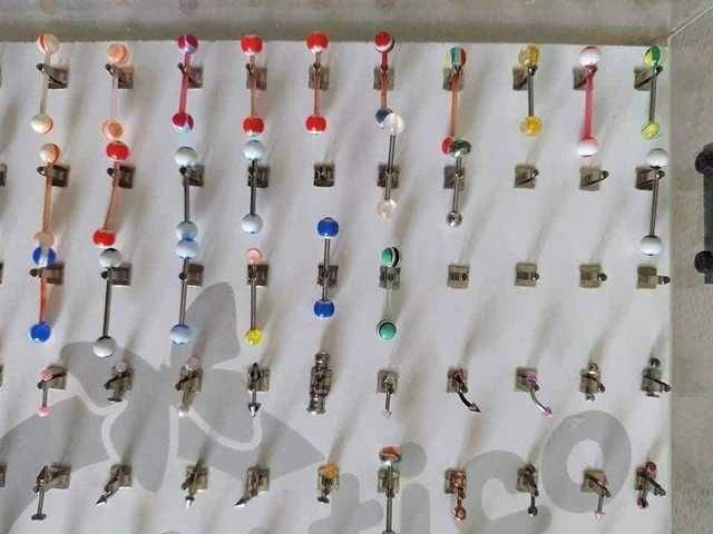 Lote de 290 Piercings