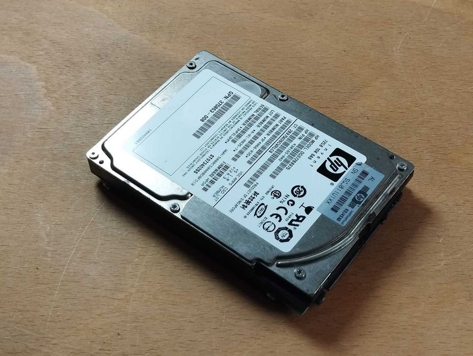 Disco Rígido HP 2.5'' 72GB SAS 10K