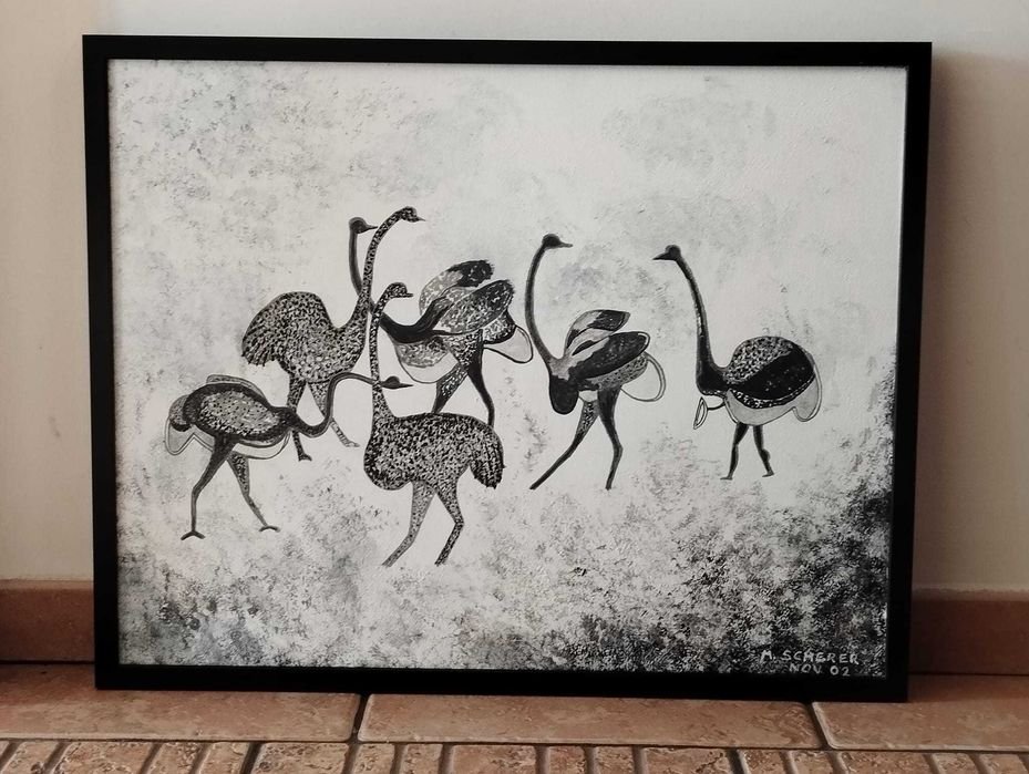 Quadro Arte Africana M. Scherer Nov 02