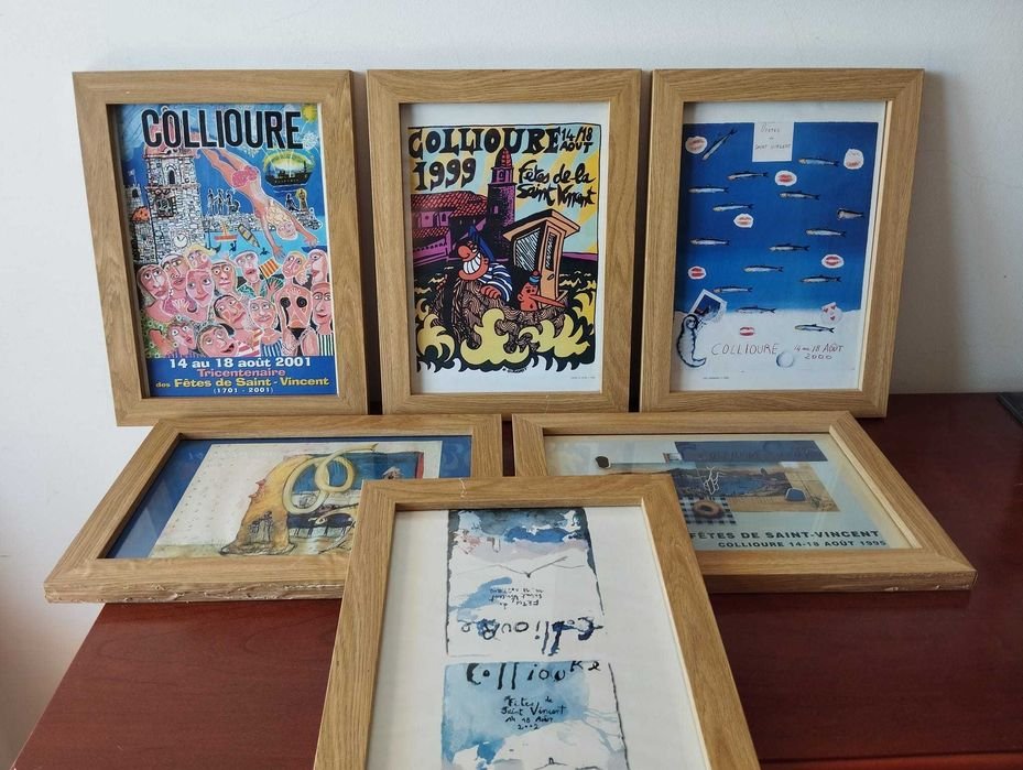 Festas São Vicente - Posters Originais Emoldurados