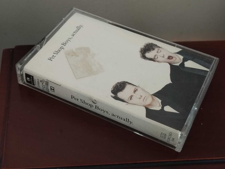 Pet Shop Boys "Actually" Cassete Audio