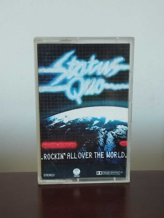 Status Quo "Rockin' All Over The World" Cassete Audio