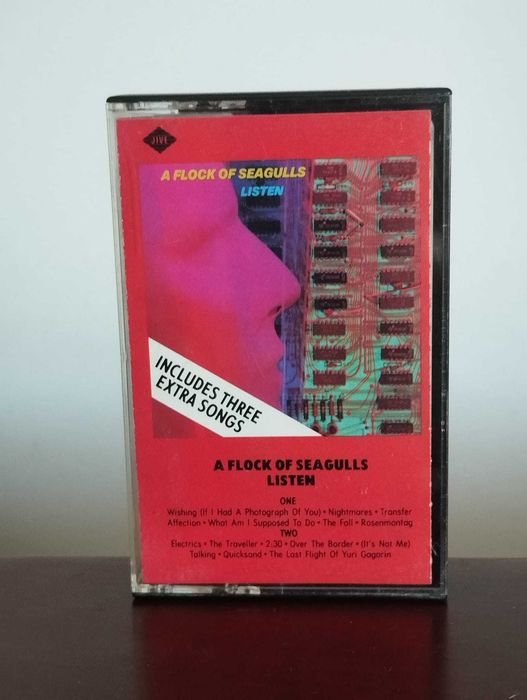 A Flock Of Seagulls "Listen" Cassete Audio