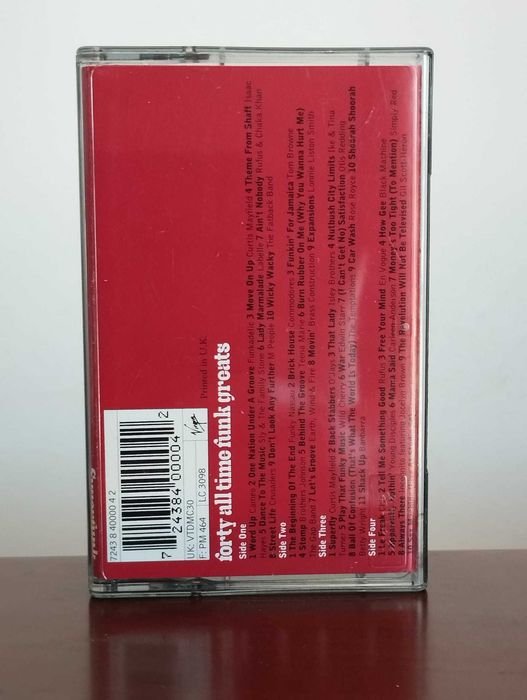 Various "The Funkiest Album In The World... Ever!" Cassete Audio