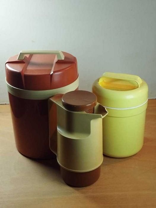 Conjunto 3 Termos Comida e Bebida