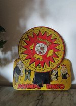 Animal Bingo Brinquedo Anos 40