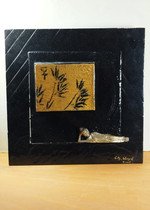 Quadro Oriental Assinado CH. Lloyd
