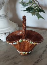 Cesto Cerâmica Itália - Artesanal