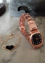 Conjunto Relógio e Pulseira NOVO!