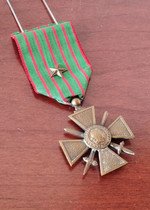 Medalha Militar Francesa - Croix de Guerre 1914-19