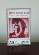 Steve Winwood "Back In The High Life" Cassete Audio