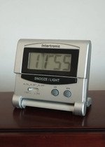 Despertador Digital Intertronic Prata