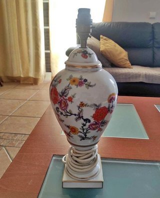 Limoges - Candeeiro de Mesa Vintage