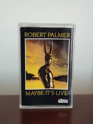 Robert Palmer "Maybe It's Live" Cassete Audio