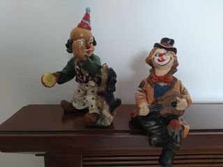 Palhaços em Cerâmica