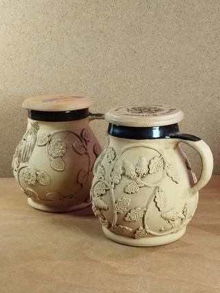 Conjunto de 2 Canecas de Cerveja Alemãs