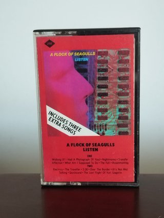 A Flock Of Seagulls "Listen" Cassete Audio