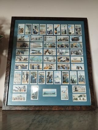 Quadro Militar Marinha Real - 50 Cartões Antigos