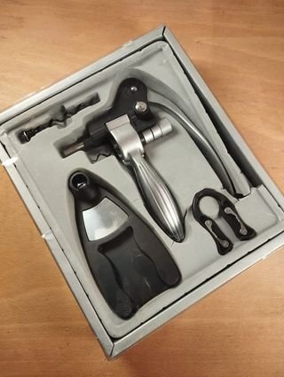 Kit Saca-Rolhas Garrafas de Vinho Profissional