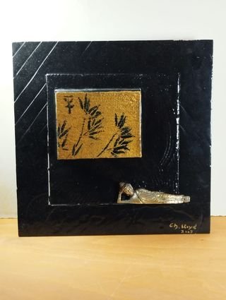 Quadro Oriental Assinado CH. Lloyd