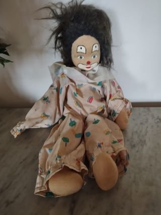 Boneco Palhaço Vintage