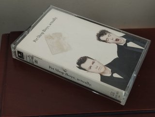 Pet Shop Boys "Actually" Cassete Audio