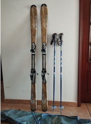 Conjunto Ski / Esqui Elan Comprex 160