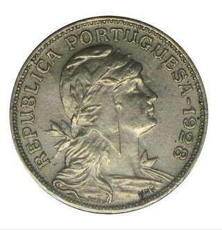 Portugal República 50 Centavos 1928